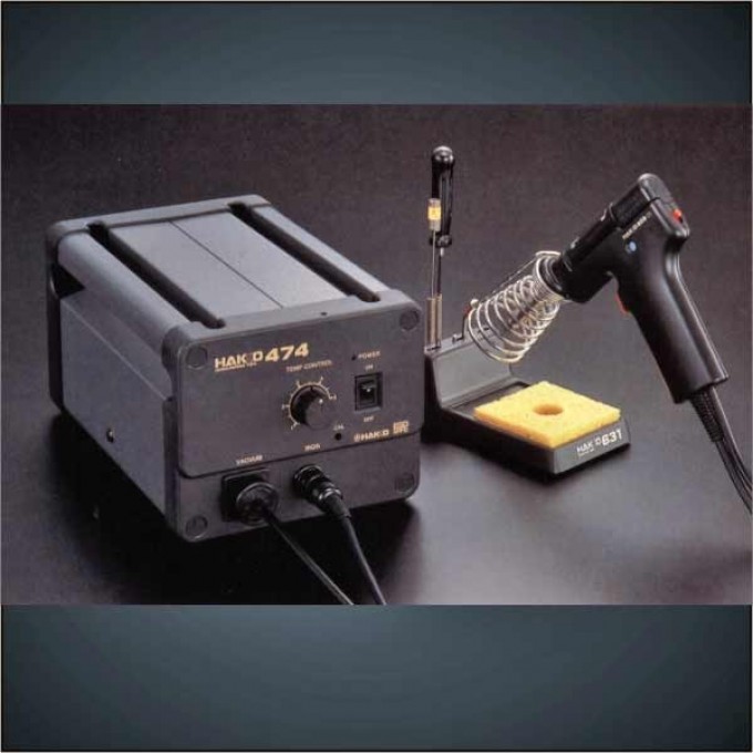 Демонтажная паяльная станция HAKKO 474 цифровая 100 Вт 13A000010