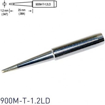 Паяльное жало HAKKO 900MT1.2LD серии 900М, наружный диаметр 6.5 мм 13A000038