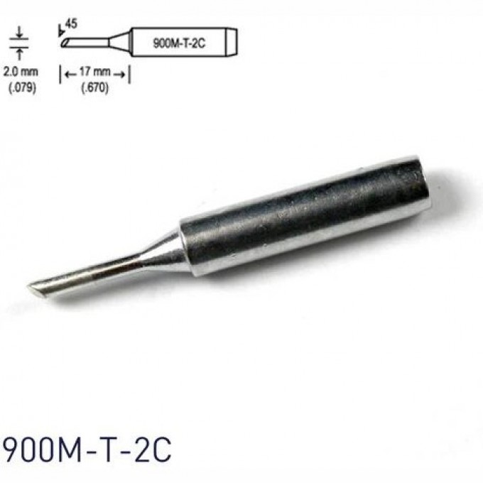 Паяльное жало HAKKO 900MT2C серии 900М 6.5 мм 13A000046