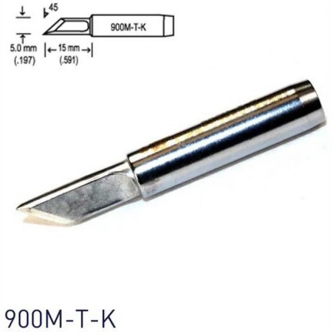 Паяльное жало HAKKO 900MTK серии 900М 6.5 мм 13A000062