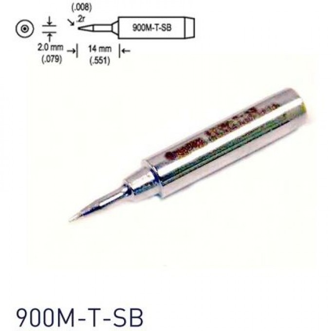 Паяльное жало HAKKO 900MTSB серии 900М 6.5 мм 13A000072