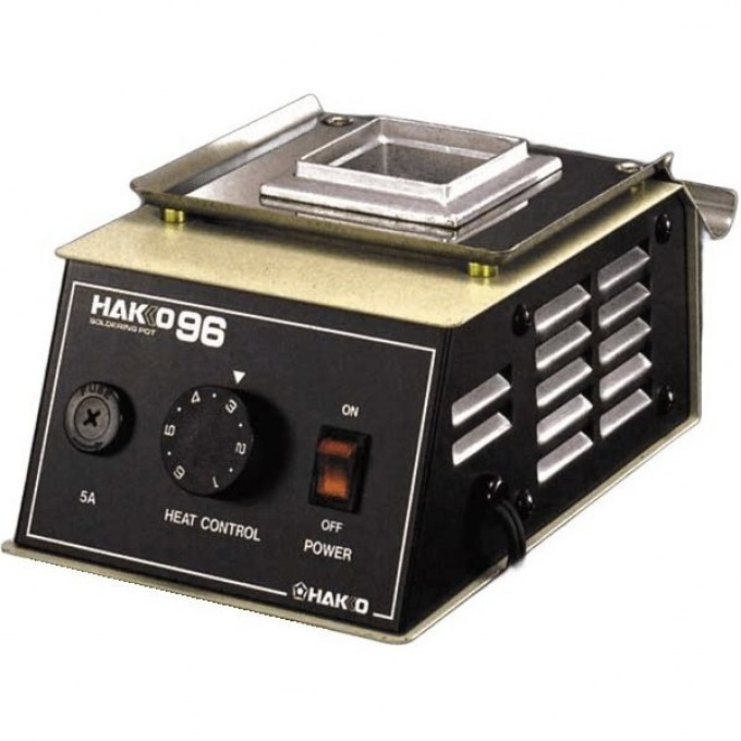 Паяльная ванна HAKKO 96G-V23 с диапазоном температурºC и вместимостью 0.85 кг припоя 13A000078