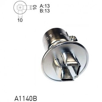 Насадка PLCC для термовоздушных станций HAKKO A1140B 10 × 10 мм 13A000109