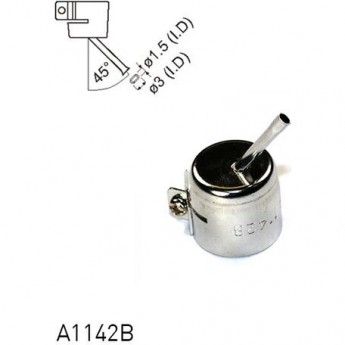 Насадка Single для термовоздушных станций HAKKO A1142B Серия 810B/811 ⌀1.5×⌀3 мм 13A000111