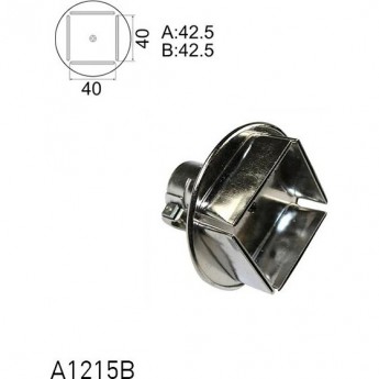 Насадка QFP HAKKO A1215B для термовоздушных станций 40×40 мм 13A000133