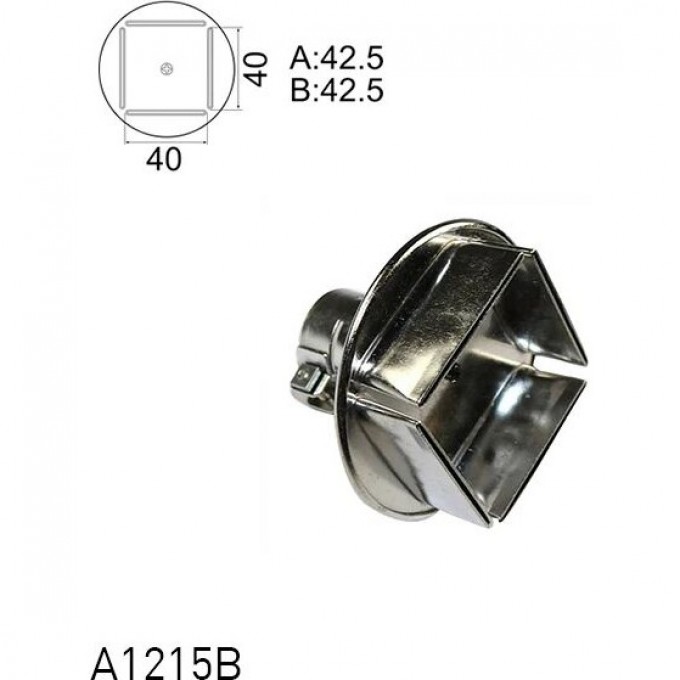 Насадка QFP HAKKO A1215B для термовоздушных станций 40×40 мм 13A000133