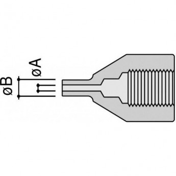 Паяльная демонтажная насадка цилиндрическая HAKKO A1497 13A000177