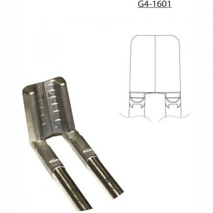 Наконечник для термозачистки проводов HAKKO G4/G3 прямое лезвие 13A000382