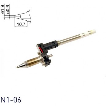 Наконечник для демонтажного паяльника HAKKO FM2024 конический N106 13A000392 Наконечник для демонтажного паяльника HAKKO FM2024 конический N106 13A000392