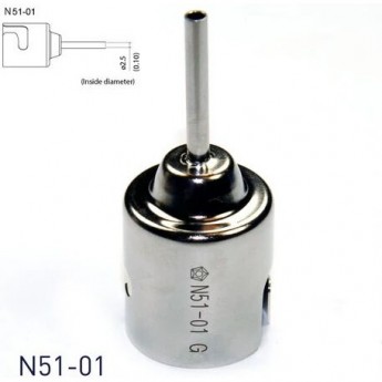 Насадка для термовоздушных станций HAKKO N51 Single круглая ⌀2.5 мм 13A000404