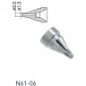 Паяльная демонтажная насадка HAKKO N61 коническая ⌀2.3 × ⌀1.3 мм 13A000440