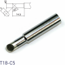 Жало для паяльника HAKKO T18 коническое со скосом ⌀5 × 14.5 мм 45° 13A000571