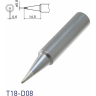 Жало для паяльника HAKKO T18 клиновидное 0.8×14.5 мм 13A000578