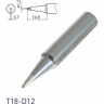 Жало для паяльника HAKKO T18 клиновидное 1.2x14.5 мм 13A000579