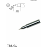 Жало для паяльника игла HAKKO T18 R 0.125 × 14.5 мм 13A000591