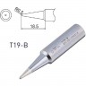 Жало для паяльника коническое HAKKO T19 R 0.5×18.5 мм 13A000596