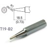 Жало для паяльника HAKKO T19 коническое R 1 × 18.5 мм 13A000597