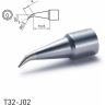 Жало для паяльника HAKKO T32 коническое изогнутое R 0.2 × 4 × 10.5 мм 30° 13A000695