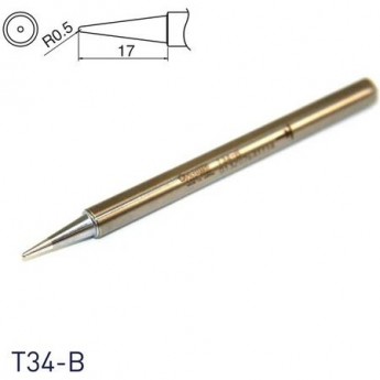 Паяльное жало коническое HAKKO T34B для FX-650 DASH R0 13A000725