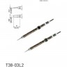 Паяльный наконечник индукционный HAKKO T3803L2 CHIP клиновидный для термопинцета FX1003 13A000786