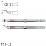 Наконечник для термопинцета HAKKO T51 CHIP 3x0.7 мм 13A000882