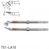 Наконечник для термопинцета HAKKO T51 SOP 10×0.7 мм 45° 13A000885