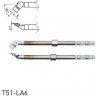 Наконечник HAKKO T51 SOP для термопинцета FX-9705, 6×0.7 мм, угол 45° 13A000887