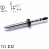 Жало для паяльника HAKKO T53 клиновидное 3.2x0 13A000906
