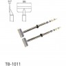 Наконечник для демонтажного термопинцета HAKKO T8 SOP 0.7×25 мм 13A000923