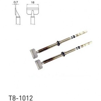 Наконечник для демонтажного термопинцета HAKKO T8 SOP 0.7 × 18 мм 13A000924