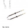 Наконечник CHIP HAKKO T8 для демонтажного термопинцета FM-2022, 0.7 × 3 мм 13A000925