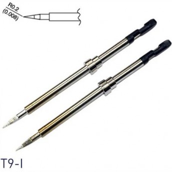 Наконечник для демонтажного термопинцета HAKKO T9I CHIP R 0.2 мм 13A000926