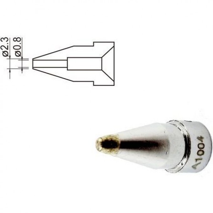 Паяльная демонтажная насадка HAKKO цилиндрическая 0.8 мм A1004