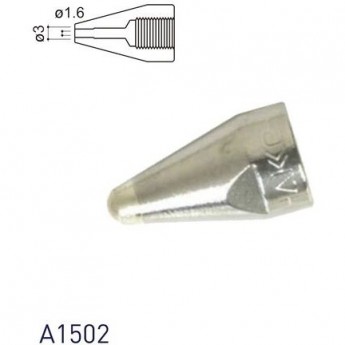 Паяльная демонтажная насадка HAKKO цилиндрическая 1.6 мм A1502