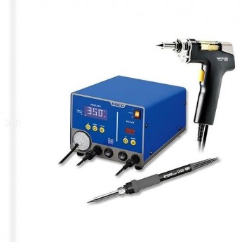 Двухканальная паяльная станция HAKKO FR-701 с демонтажным пистолетом и паяльником, 260 Вт
