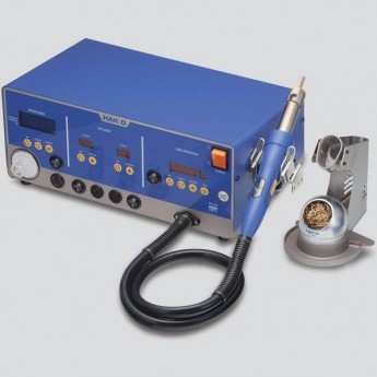Ремонтная паяльная станция HAKKO FR-702 четырехканальная 1030 Вт с термофеном и демонтажным пистолетом