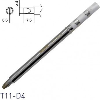 Жало для паяльника HAKKO клиновидное Shape-4D T11-D4