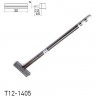 Паяльное жало прямое лезвие HAKKO T12 32 × 7.2 × 2 мм T12-1405