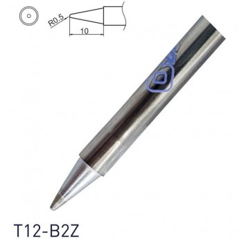 Паяльное жало коническое HAKKO T12 Серия ⌀0.5 × 10 мм T12-B2Z