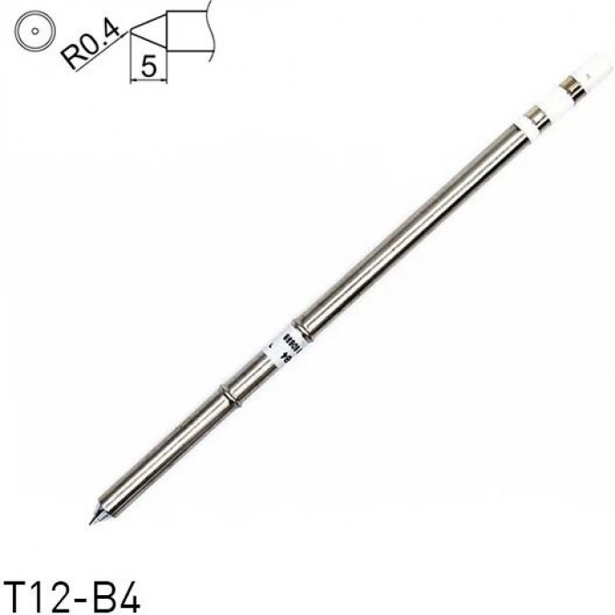 Паяльное жало коническое HAKKO T12 ⌀0.4×5 мм T12-B4