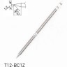 Паяльное жало коническое со скосом HAKKO T12 ⌀1×10×1.2 мм 45° T12-BC1Z
