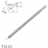 Паяльное жало коническое со скосом HAKKO T12 ⌀1×12 мм 60° T12-C1