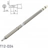 Паяльное жало клиновидное HAKKO T12D24 0 T12-D24