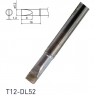 Паяльное жало клиновидное HAKKO T12 Серия 1.2×9 мм T12-DL52