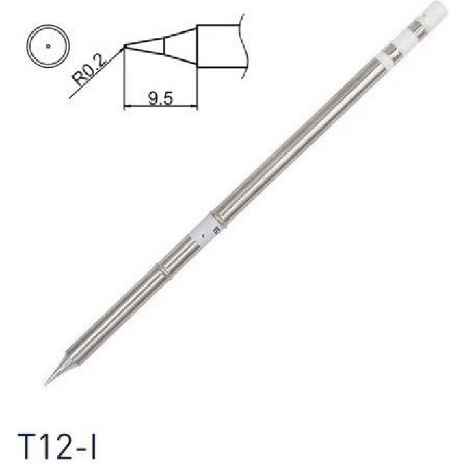 Паяльное жало HAKKO T12 серии игла 9.5 мм T12-I