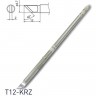 Паяльное жало косой нож HAKKO T12 с рабочей частью ⌀4.7×2×12 мм и углом скоса 45° T12-KRZ