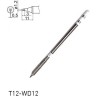 Паяльное жало клиновидное HAKKO T12 Серия 0.5×3 мм T12-WD12