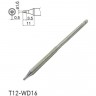 Паяльное жало клиновидное HAKKO T12 Серия 0.5x3.5 мм T12WD16