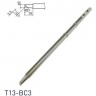 Жало для паяльника коническое со скосом HAKKO T13 ⌀3×10 мм, ⌀3×3.3 мм 45° T13-BC3