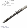 Жало для паяльника коническое со скосом HAKKO T20 4×10 мм 45° T20-BC4